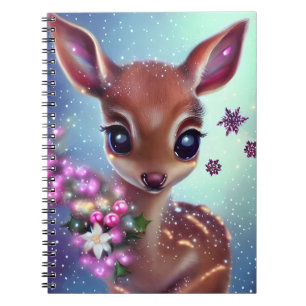 Sweet and Adorable Baby Deer Notebook