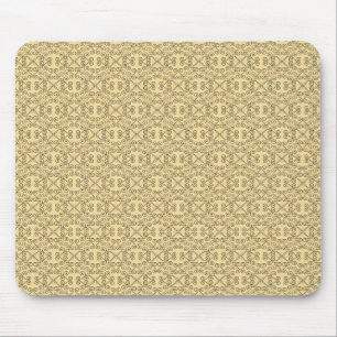 Sweet and Dainty Mousepad, Champagne Gold Mouse Pad