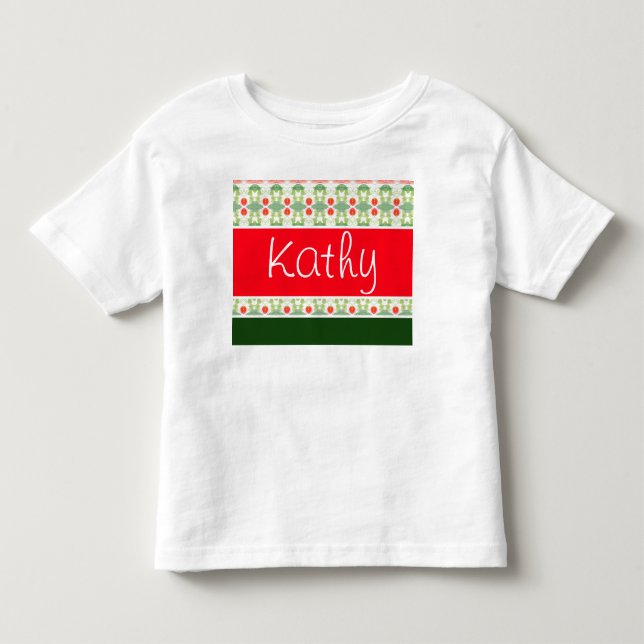 Sweet And Fancy Toddler Tee (Front)