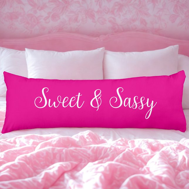 Sweet and Sassy Pink Body Cushion (Creator Uploaded)