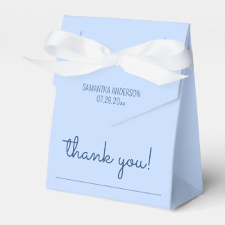 Sweet and Simple Hidden Message Thank You Favour Box