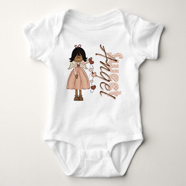 Sweet Angel Body Suit Baby Bodysuit (Front)