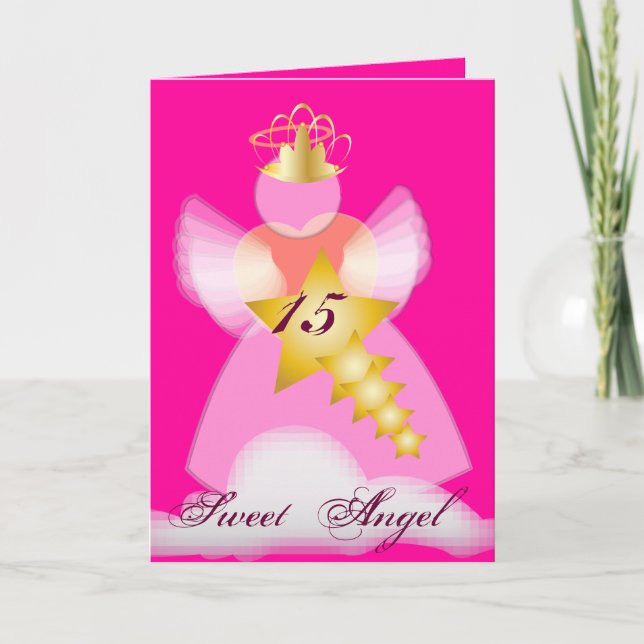 Sweet Angel-Customise Invitation (Front)