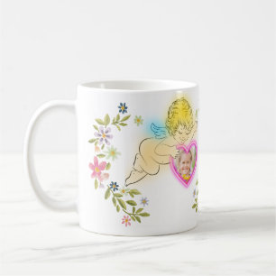 Sweet angel photo mug
