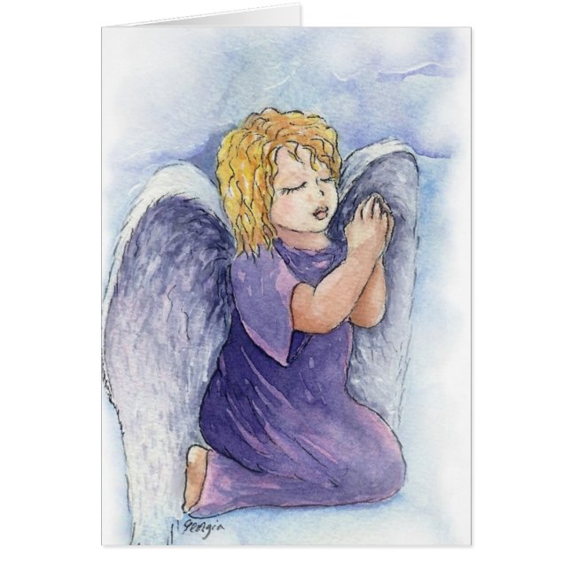 sweet angel ... praying (Front)