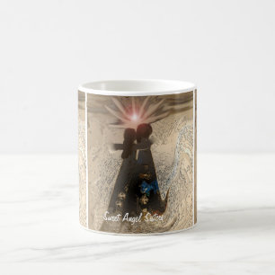 SWEET ANGEL SISTERS MUG, ANGELS FOR HEALING COFFEE MUG