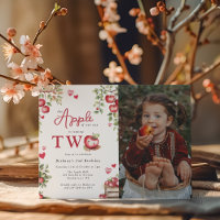 Sweet Apple Of Our Eye | Photo 2nd Birthday