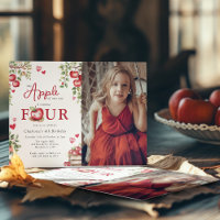 Sweet Apple Of Our Eye |  Photo 4th Birthday