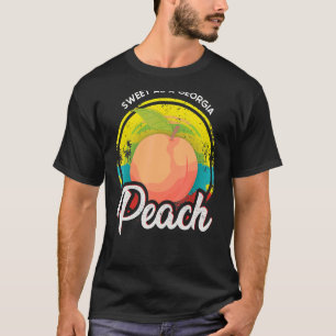 Sweet As A Georgia Peach  Ga Peach State T-Shirt