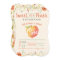 Sweet As A Peach First Birthday Invitation