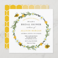 Sweet As Can Bee Bridal  Shower