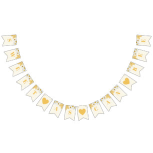 Sweet As Can Bee Bumblebee Cute Baby Bridal Shower Bunting