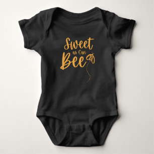 Sweet As Can Bee  cute Honey Bee Baby Gift Baby Bo Baby Bodysuit