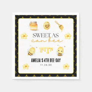 Sweet As Can Bee  Napkin