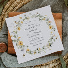 Sweet as can Bee Wildflower Baby Shower
