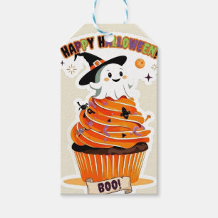 Sweet As Can Boo Cute Halloween Cupcakes Gift Tags