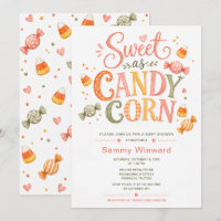 Sweet as Candy Corn Halloween Baby Shower