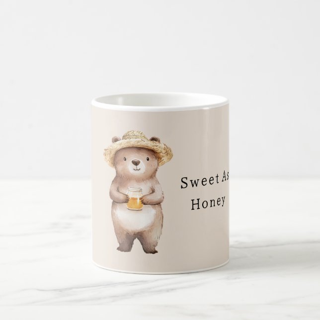 Sweet as Honey Bear  Coffee Mug (Center)