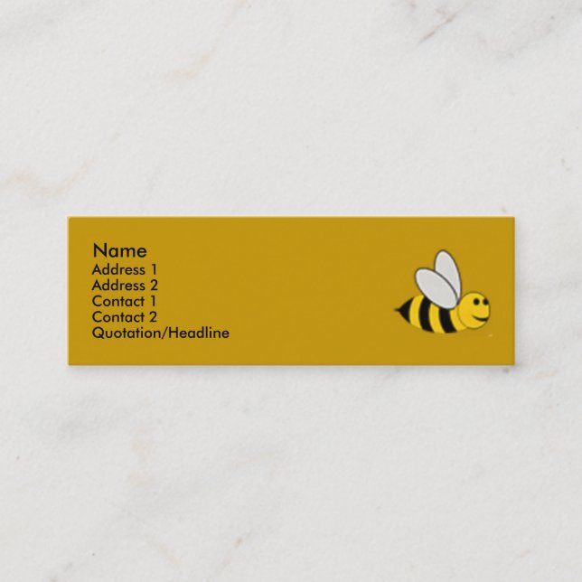 Sweet As Honey Card (Front)