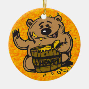 Sweet As Honey Ceramic Ornament