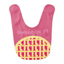 "Sweet as Pi" - Bib for Brainiac Babies