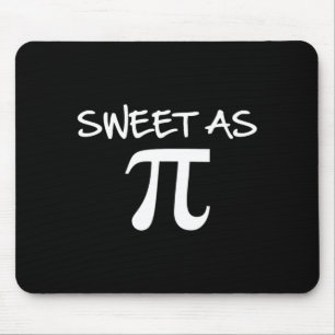 Sweet As Pi Pie Cute Pi Day Funny Gift Christmas Mouse Pad