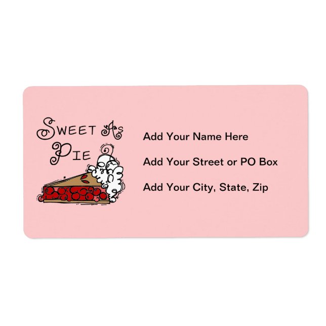 Sweet as Pie (Front)