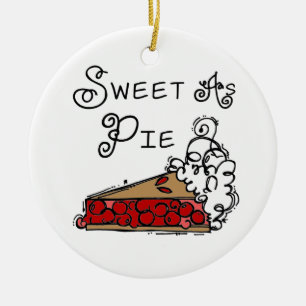Sweet as Pie Ceramic Tree Decoration