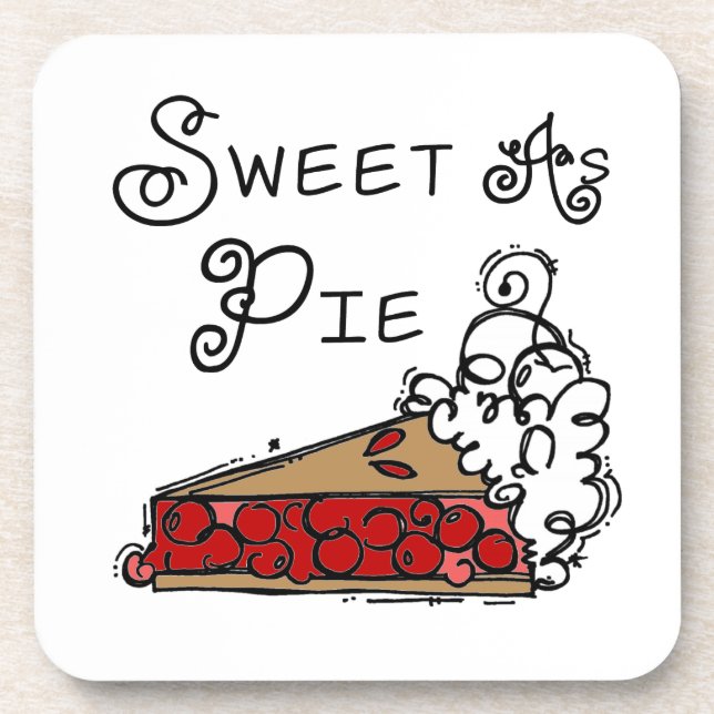 Sweet as Pie Coaster (Front)