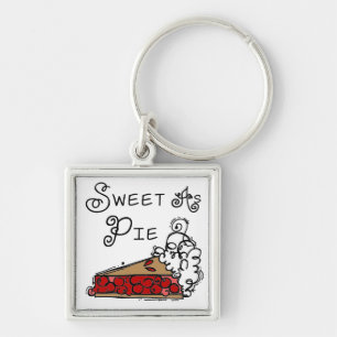 Sweet as Pie Key Ring