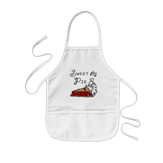 Sweet as Pie Kids Apron (Front)