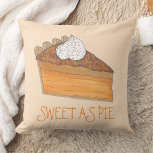 Sweet As Pie Sweet Potato Pie Holiday Dessert Cushion
