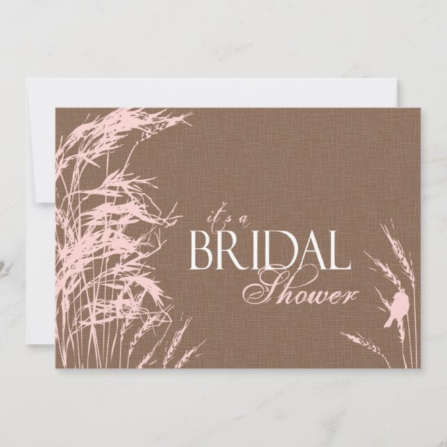 Sweet Autumn Bride BRS Invitation Card (Front)