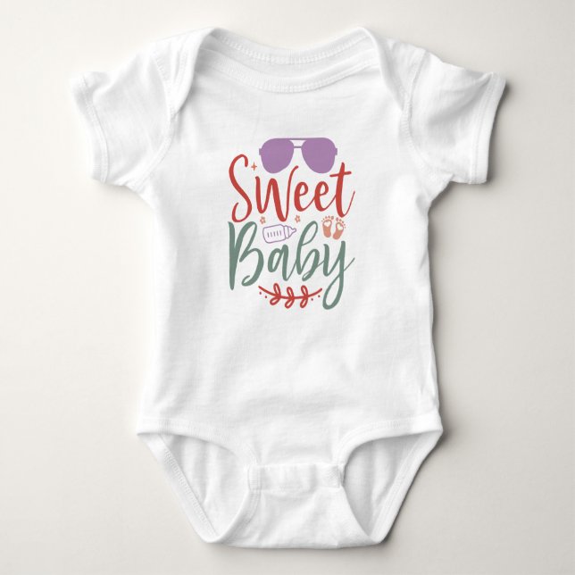 Sweet Baby – Baby Boy Bodysuit (Front)