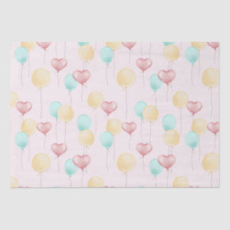Sweet Baby Balloons Tissue Paper