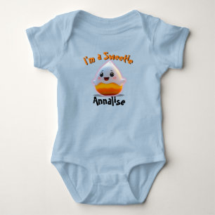 Sweet Baby Boy Candy Corn with childs name Bodysuit
