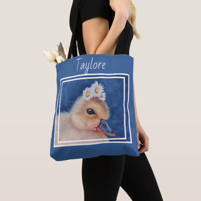 SWEET Baby Duckling Tote Bag (Close Up)