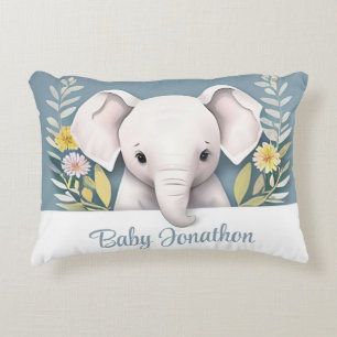 Sweet Baby Elephant Decorative Cushion
