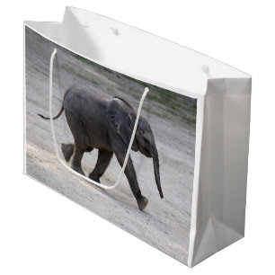 Sweet Baby Elephant Kibali Large Gift Bag
