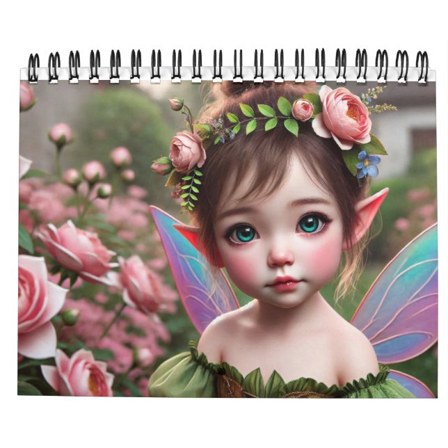 Sweet Baby Elves Calendar (Back)