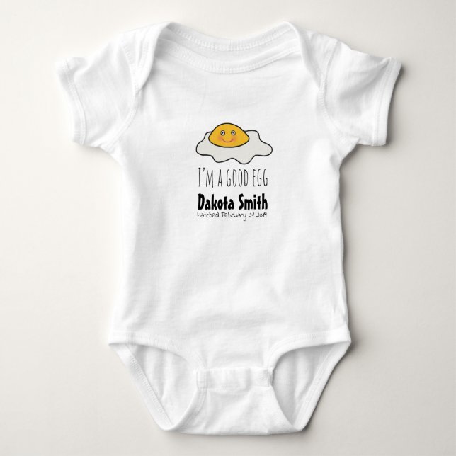 Sweet Baby Good Egg Bodysuit (Front)