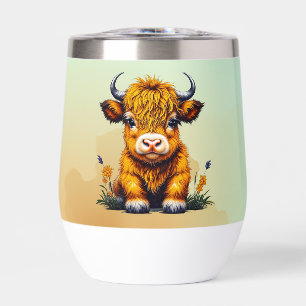 Sweet Baby Highland Cow Personalised