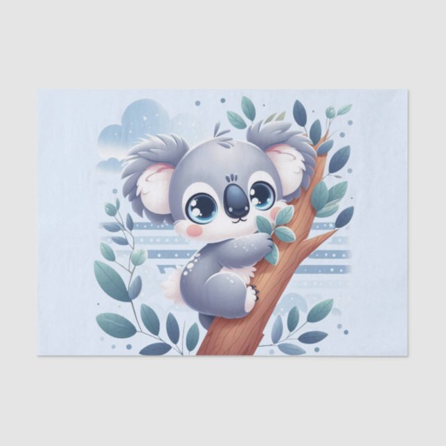 Sweet Baby Koala - Tissue Paper (Front)
