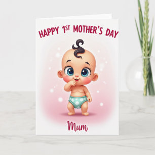 Sweet Baby Mothers Day Card