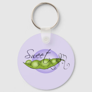 Sweet Baby Pea Key Ring