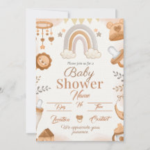 Sweet Baby Shower Invitation