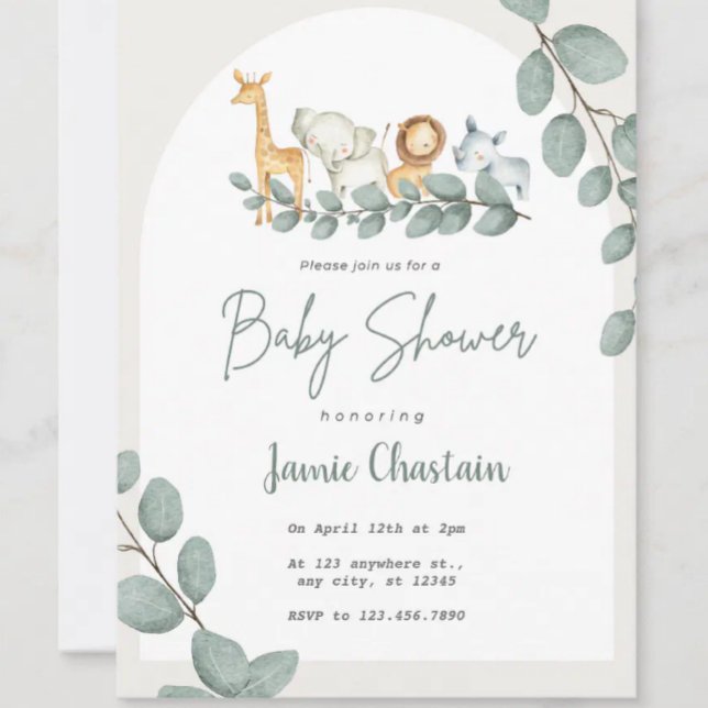 Sweet Baby Shower Invitation – Boy/Girl (Creator Uploaded)