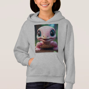 "Sweet Baby Turtle Kids Pullover Hoodie"
