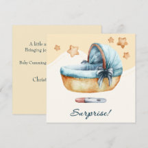 Sweet Baby Watercolor Bassinet Pregnancy