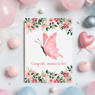 Sweet Baby Wishes Expecting Mom Pregnancy Congrats Card